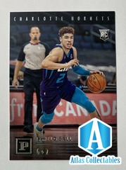 Lamelo Ball RC 2020-21 Panini Chronicles #102 Charlotte Hornets Rookie